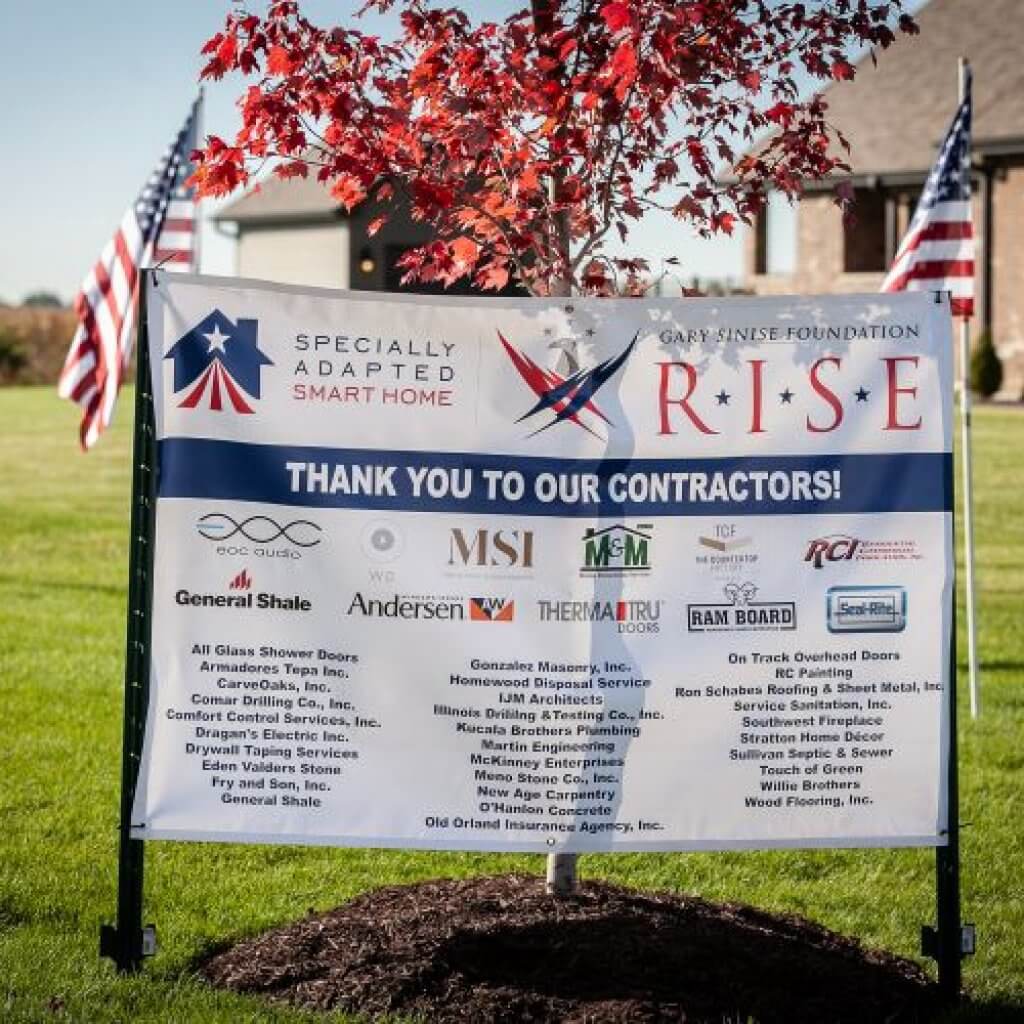 Banner displaying the words "Thank You to Our Contractors."