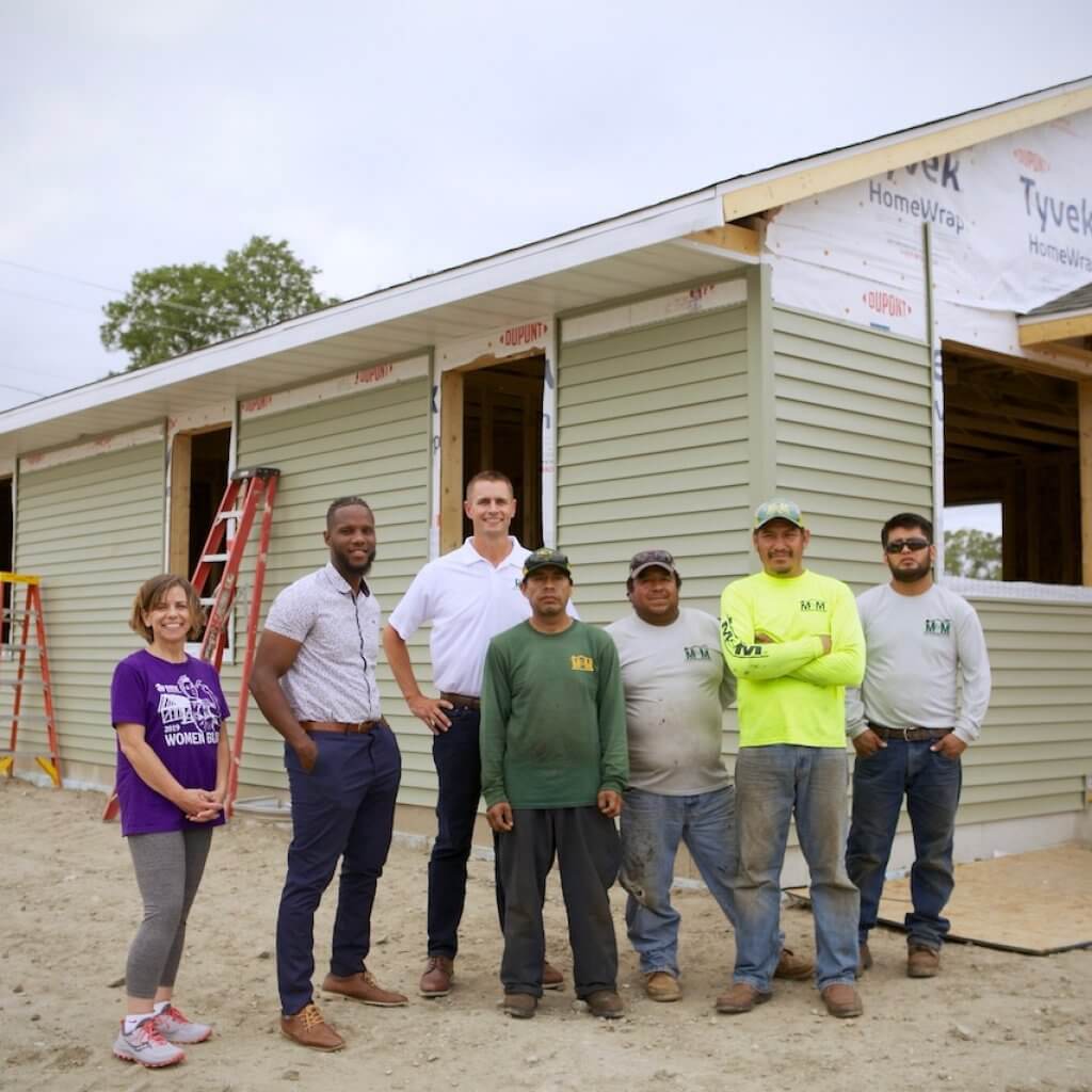 m-m roofers with the owner